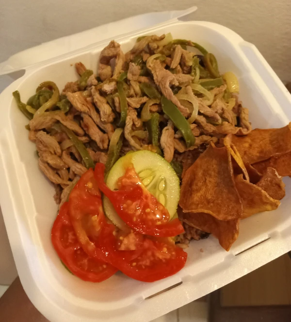 Fajitas de cerdo's foto | Las Cucas |  BizneCubano